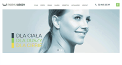 Desktop Screenshot of fabrykaurody.eu